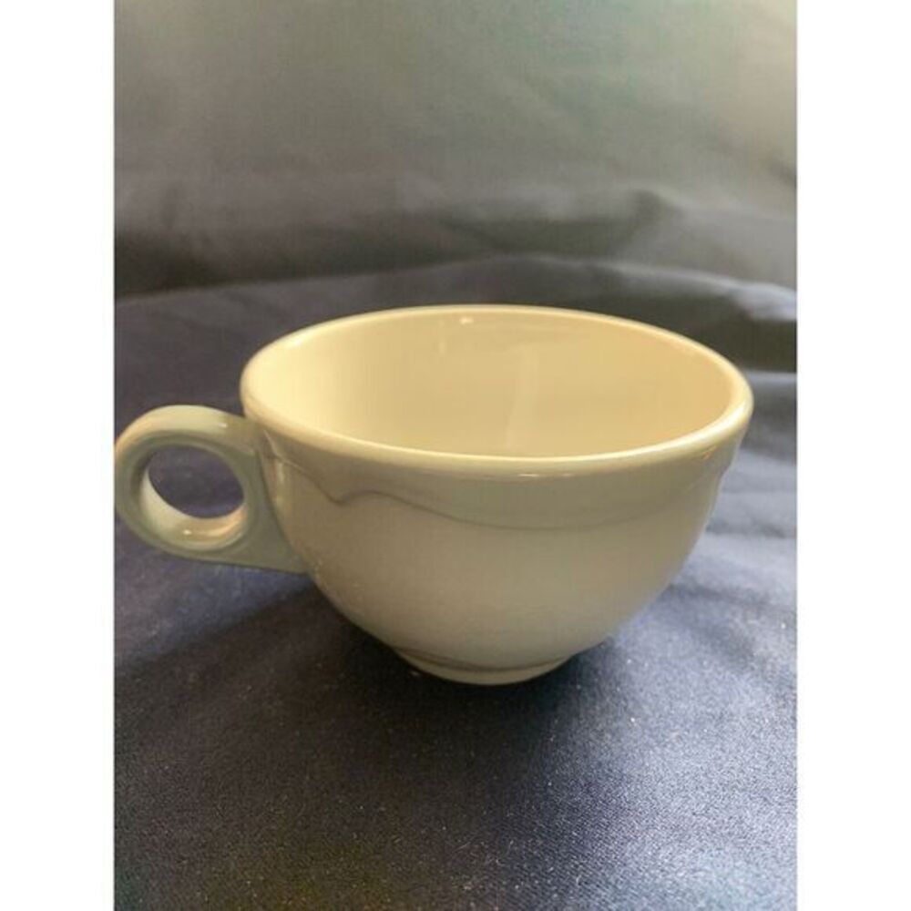 Shenango China Restaurant Ware Dripping Rim Gray Cup Gray Line